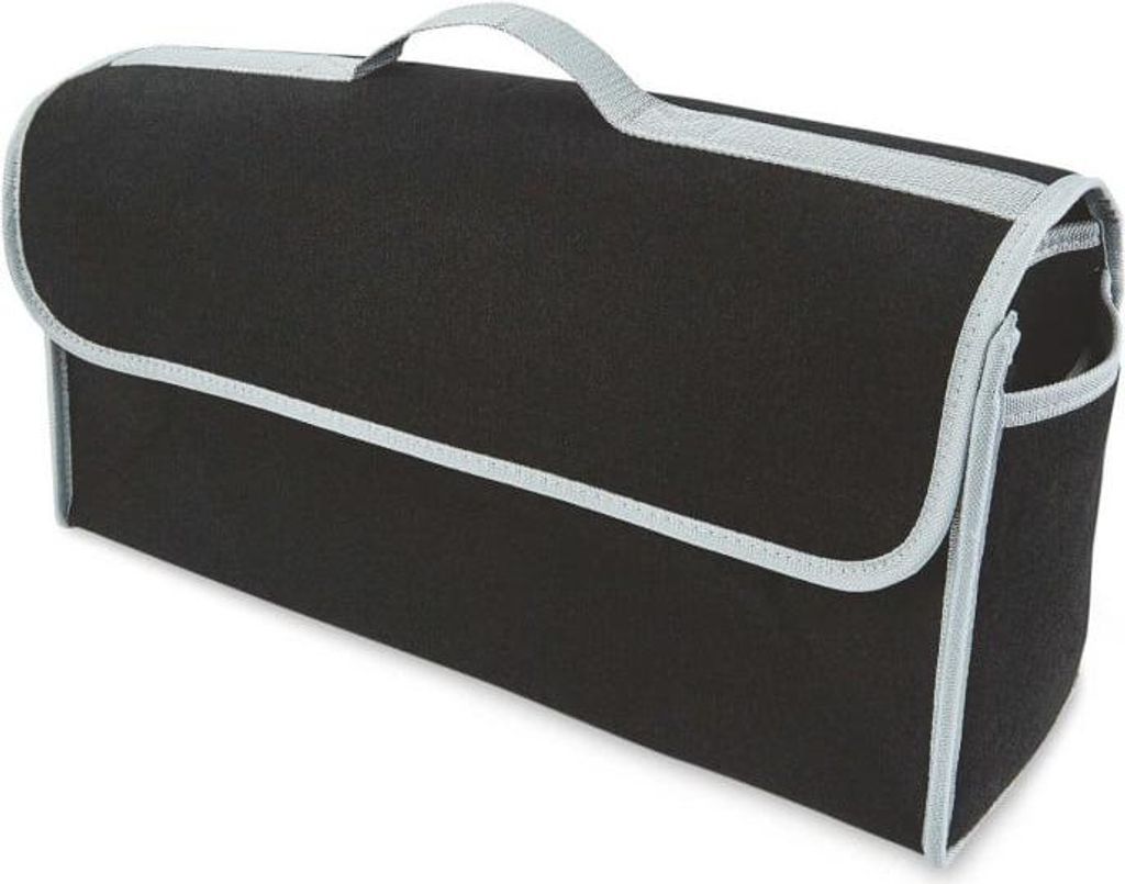 Trendline Kofferraumtasche groß schwarz 50 x 16 x 22 cm