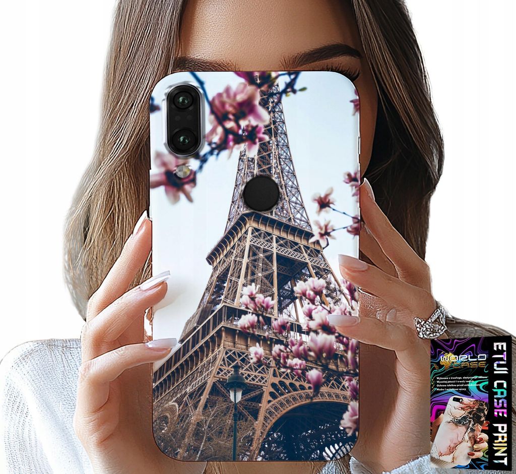 Fall Für Xiaomi Note 7 - Paris Eiffelturm Schöne Rückseite