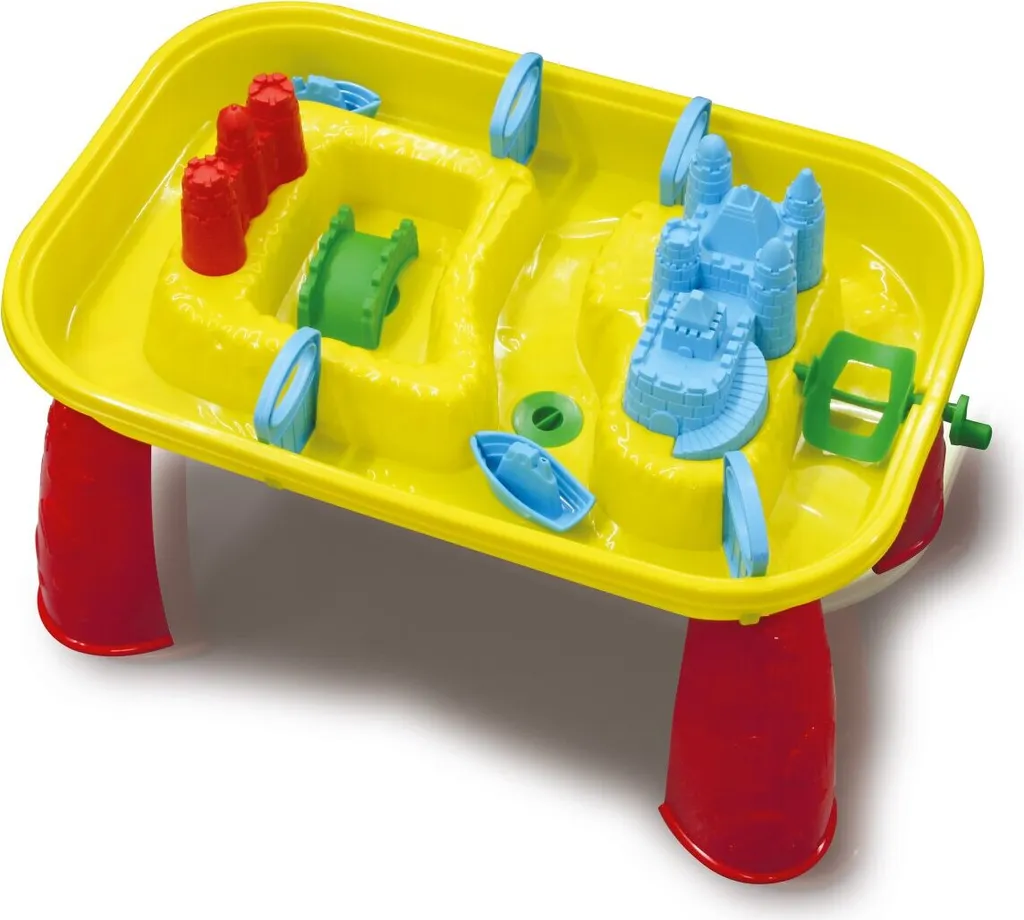 Jamara Table de jeux de sable et d'eau Castle pour enfants en extérieur
