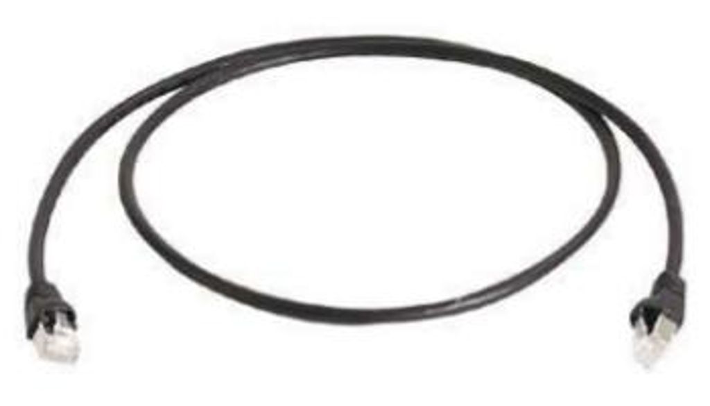 TG Patchkabel S-FTP 25,0m L00006A0055 FS500 MP8 LSZH schw Cat6A 500MHz Iso EA