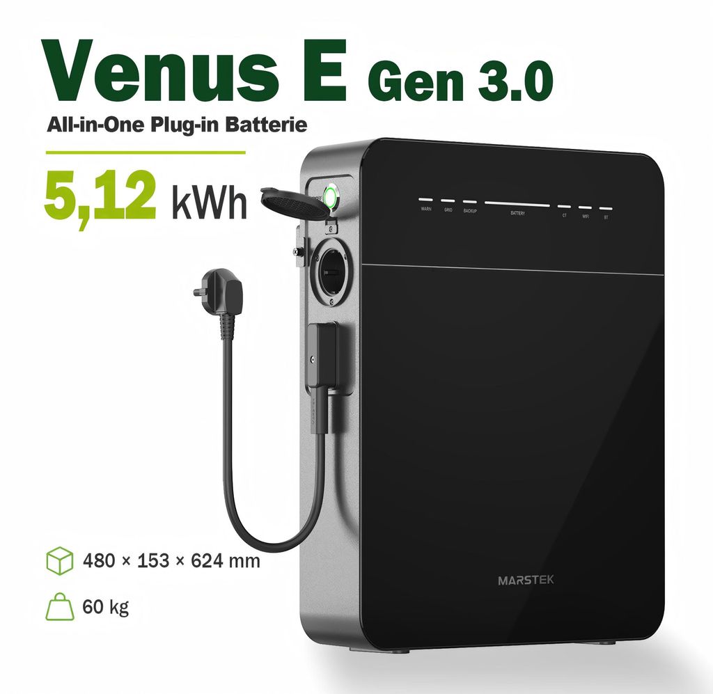 MARSTEK Venus E Gen 3.0 Stromspeicher 5,12 kWh, Produktbild 