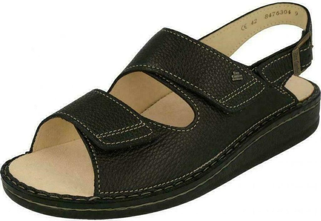 Sandale Finn Comfort Rialto, Herren, bequem, Schwarz, Produktbild 