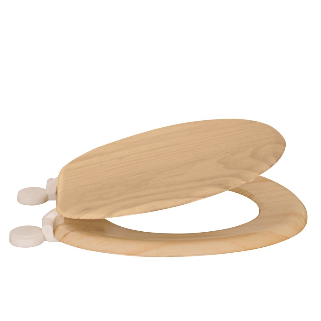 MSV 140304, Verlängert, Harter Toilettensitz, Beige, Braun, Produktbild 