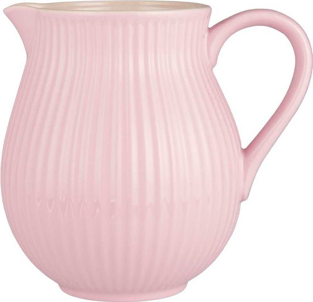 IB Laursen Kanne 2 Liter Mynte ENGLISH ROSE Rosa Keramik Geschirr Karaffe Krug