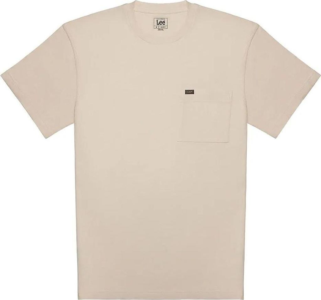Lee Relaxed Pocket Tee Kurzarm-t-shirt Beige S Herren Beige S