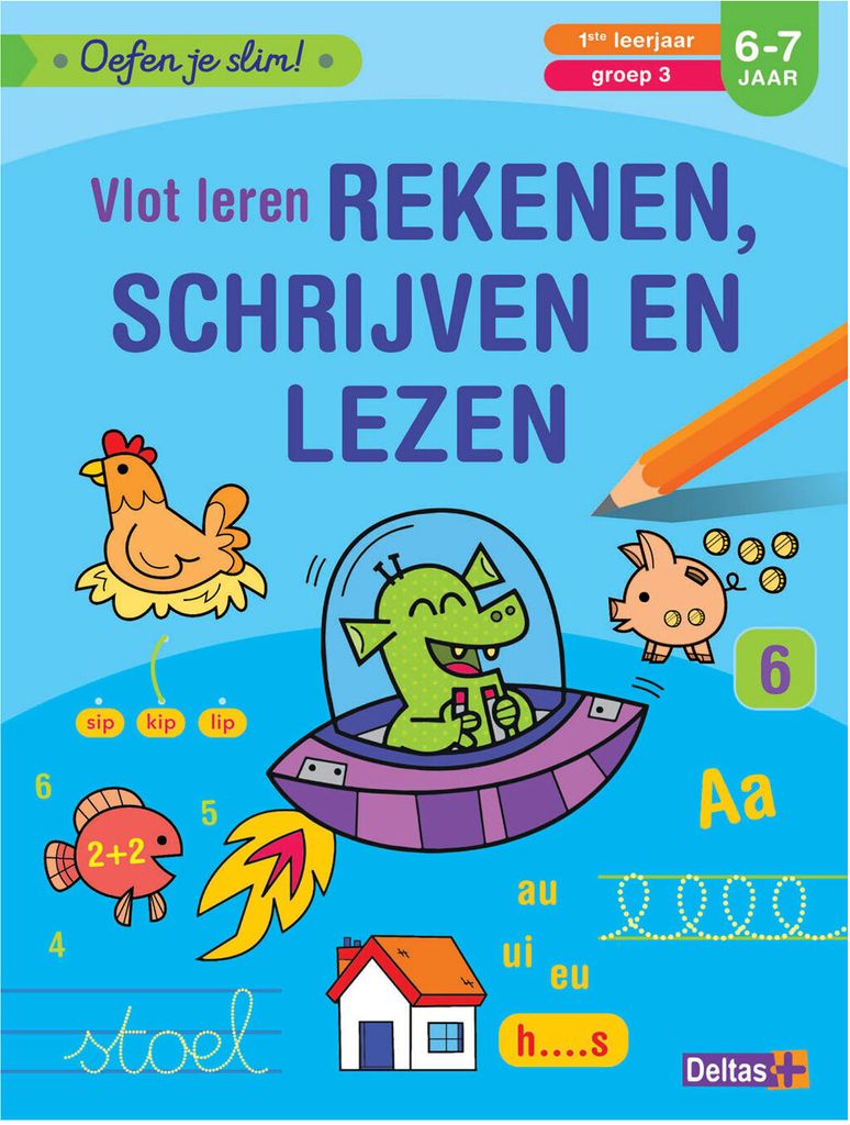Lernen Sie schnell, 6-7 Jahre alt zu zählen, zu schreiben und zu lesen