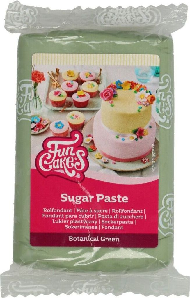 FunCakes Fondant Botanical Green 250g Produktbild