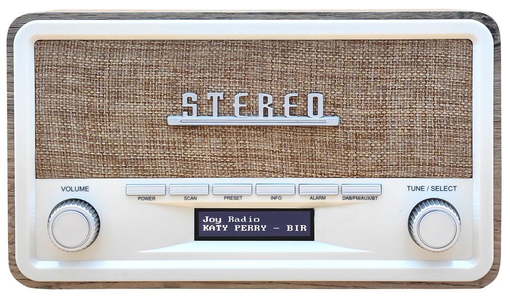 Denver DAB-18LW, Digitální, 4 W, LCD, 261 mm, 110 mm, 148 Obrázek produktu 