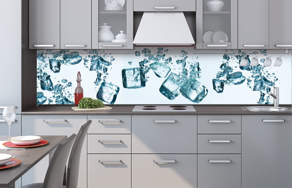 Küchenrückwand Folie Muster Klebefolie Spritzschutz Dekofolie selbstklebend NEU 