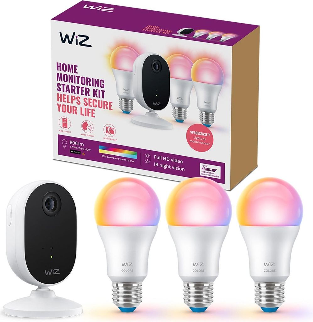 WIZCONNECTED WiZ - Systeem voor bewaking van uw woning - Productafbeelding 