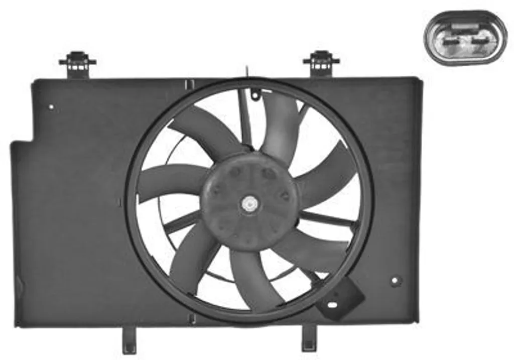 Ventilateur de radiateur Ford 345 mm pour éviter la surchauffe moteur