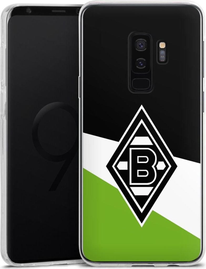 DeinDesign Handyhülle für Samsung Galaxy S9 Plus Duos Silikon Hülle Case Smartphone Schutzhülle Borussia Mönchengladbach Gladbach Offizielles ...