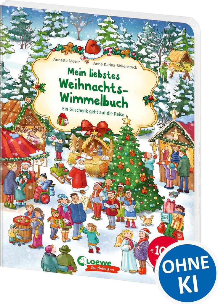 Mein liebstes Weihnachts-Wimmelbuch Produktbild 