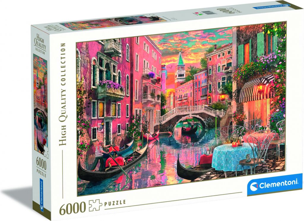 Clementoni puzzle 6000 HQ Venice Evening Sunset 36524 Zdjęcie produktu 