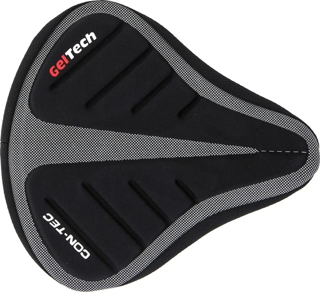 Contec Topseat Gel City/Tour Housse de selle vélo Noir Confortable