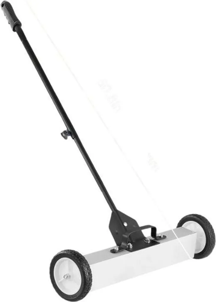 Balai magnétique 24 pouces robuste, capacité 50 lbs avec levier de décharge
