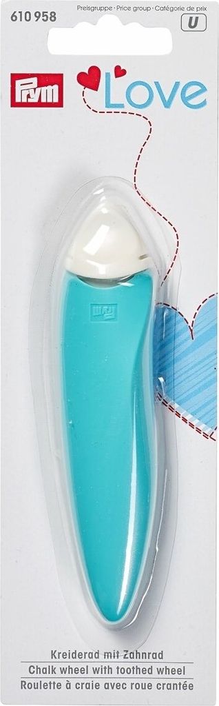 Kriedové riadielko, ergonomické, tyrkysové Obrázok produktu 
