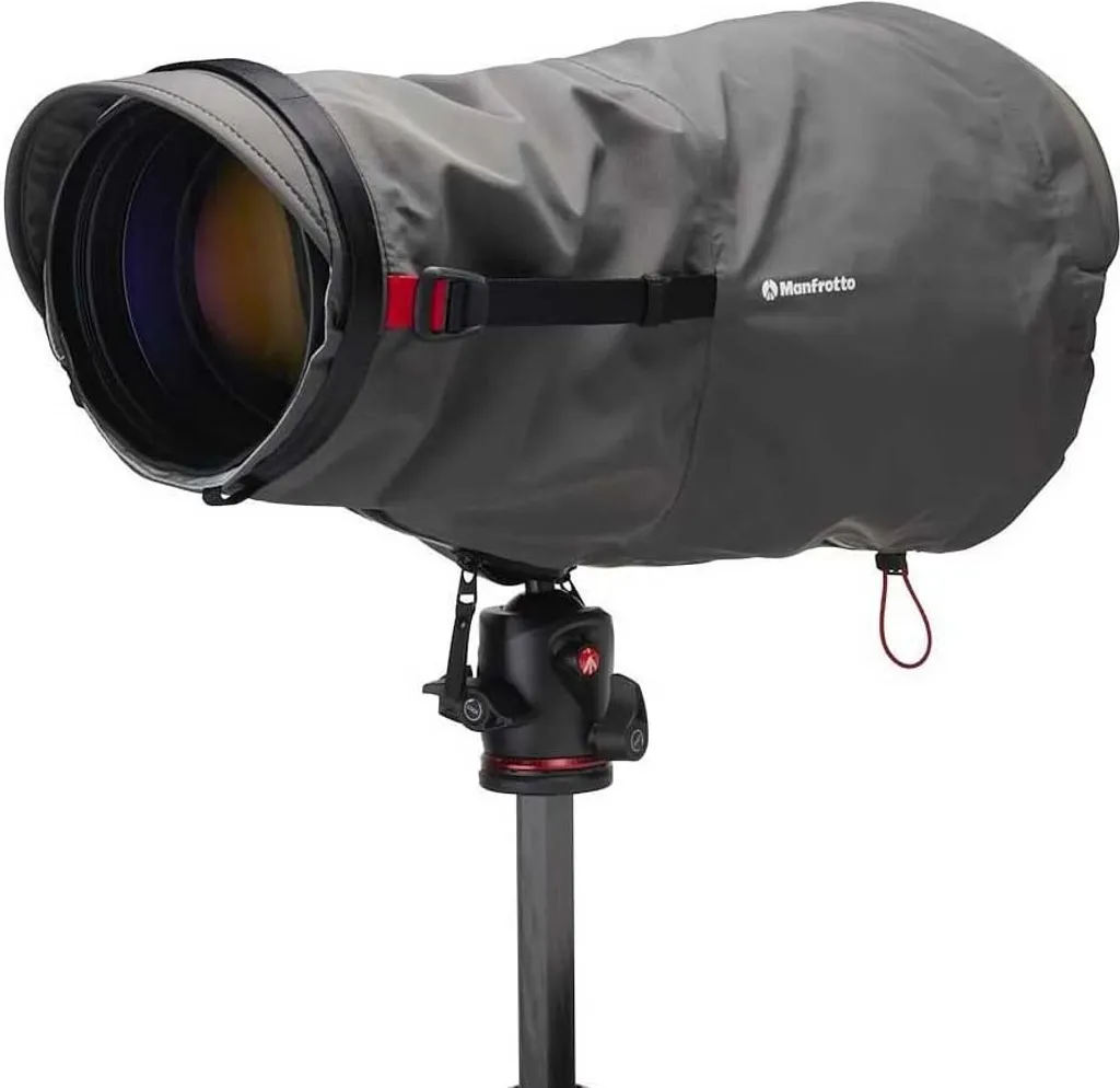 Manfrotto Teleshield Large Rain Cover: Protezione Premium per Fotografia