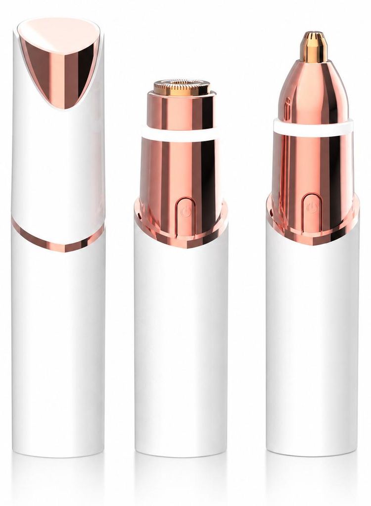 Mini Gesichtshaarentferner Damen, kompakter USB Rasierer Produktbild 