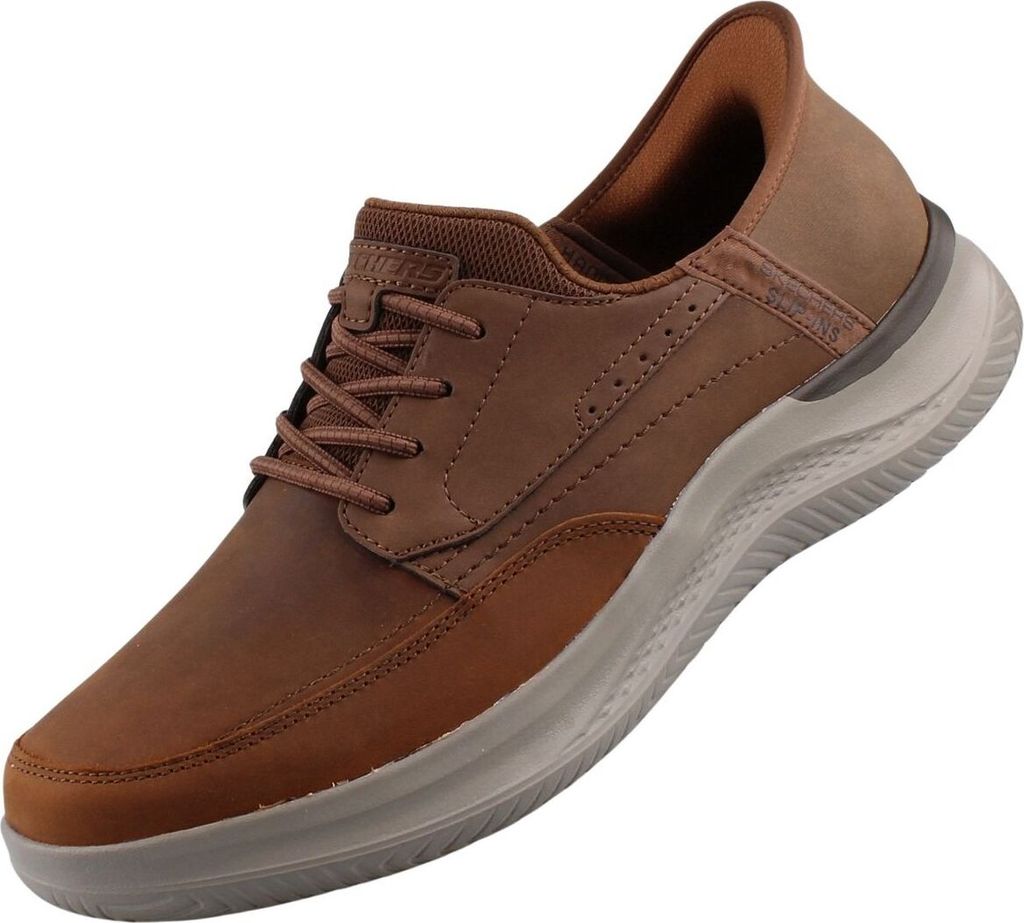 Skechers Hasting - Rory Sportief - Cognac - Maat 46