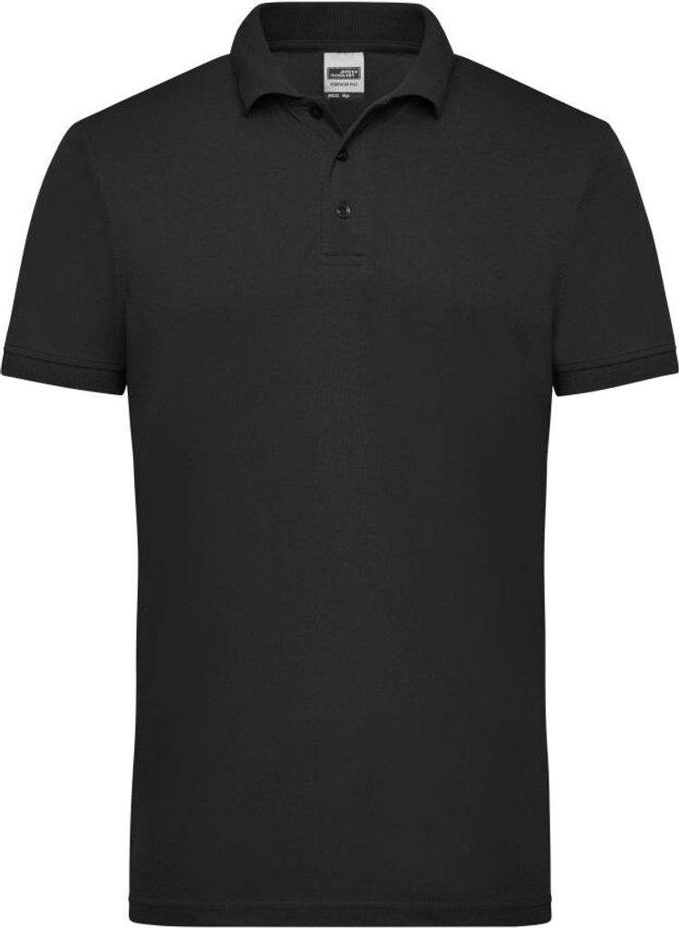 Pflegeleichtes und strapazierfähiges Polo black, Gr. L