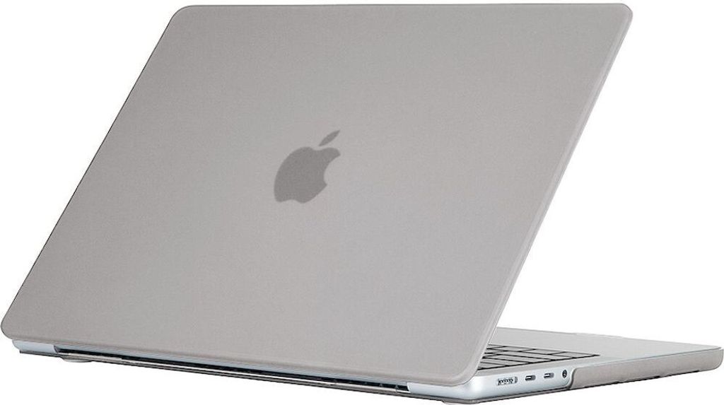 Mobigear Cream Matte MacBook Pro 14 Zoll (2021-2026) Hardcase Hülle MacBook Case - Grau - Model A2442 / A2779 / A2918 / A2992 / A3401 / A3112 / A3...