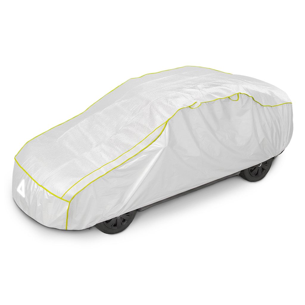 Hagelschutz Auto XXL Abdeckplane Silber Vollgarage Produktbild 