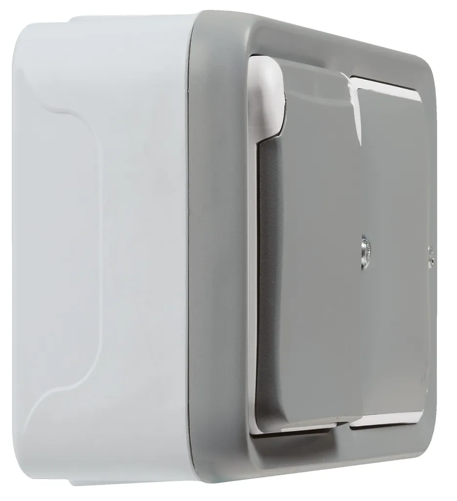 Legrand Plexo with Netatmo prise commutée grise 069812L pour extérieur - 4