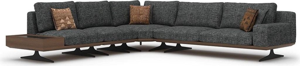 Luxus Ecksofa L Form Neu Modern Garnitur Wohnzimmer Polstermöbel Einrichtung