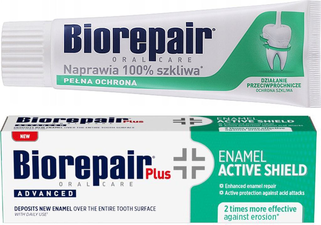 Biorepair Zahnpasta Plus 75ml ohne Fluorid gegen Karies Zahnschmelzpflege