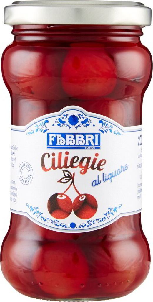 Ciliegie-Kirschen in Sirup 200g - Fabbri