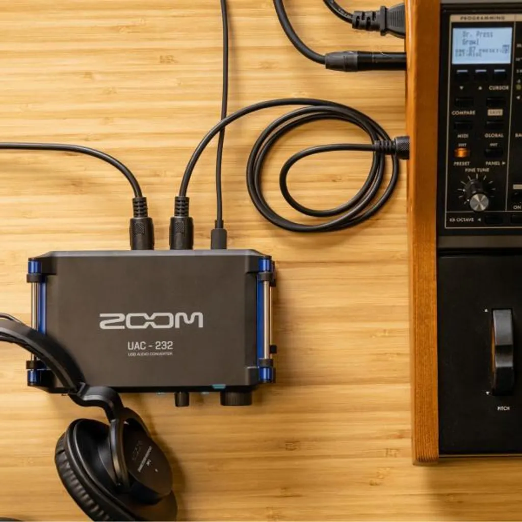 Interface Audio pour Streaming et Musique Zoom UAC-232 USB-C 32-bit - 14