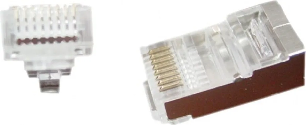 GEMBIRD Spina modulare universale passante FTP 8P8C, 50 pezzi