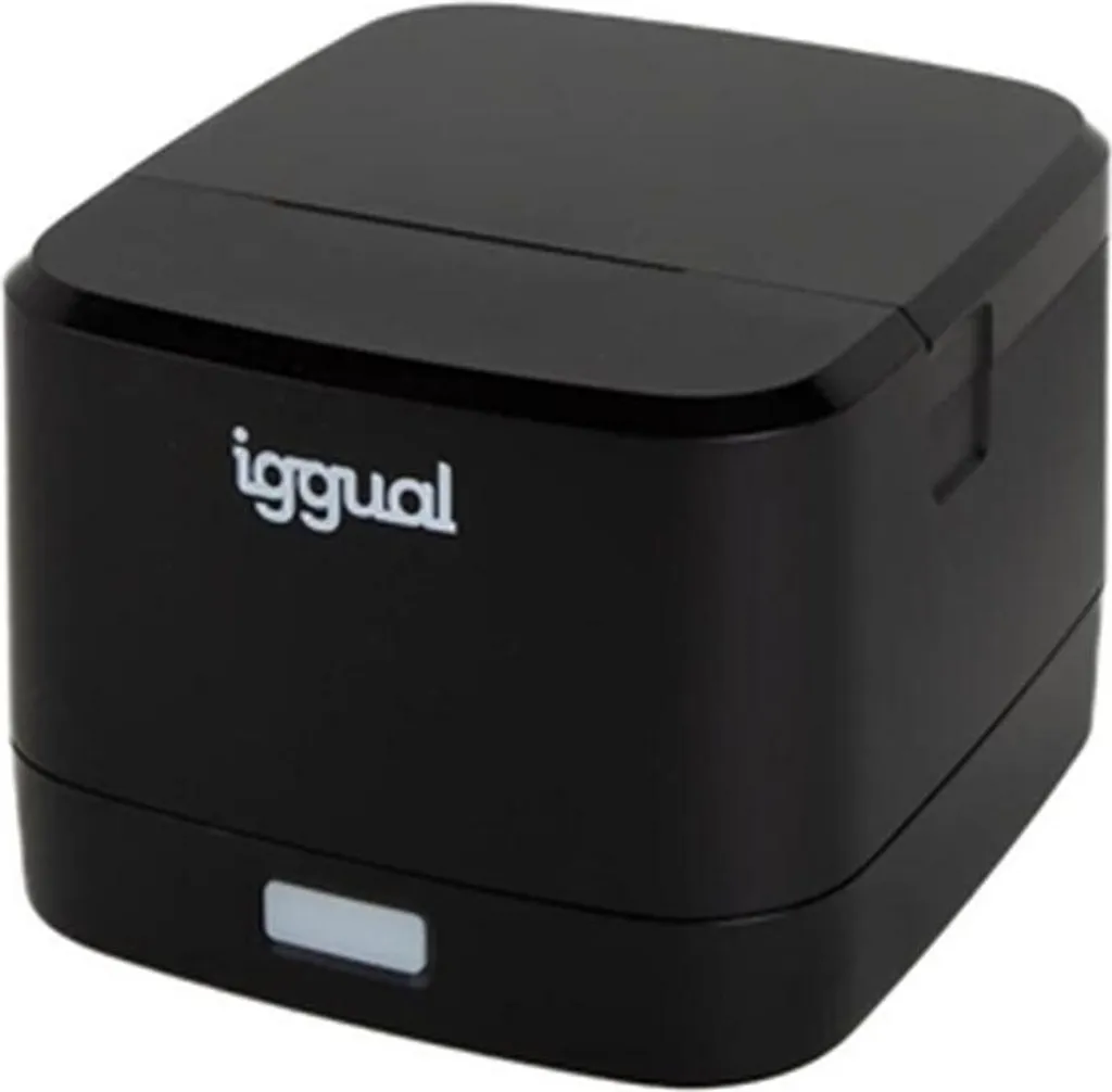 Iggual TP Easy 58 Imprimante Ticket Laser Thermique Noir Prise EU
