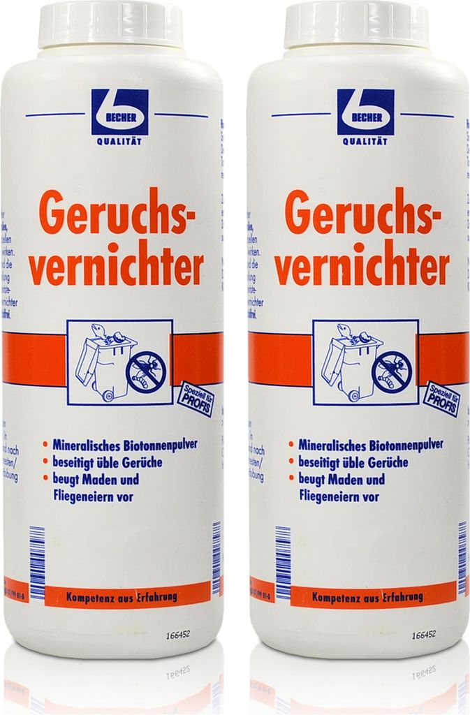 Dr. Becher Geruchsvernichter 750g beseitigt üble Gerüche (2er Pack)