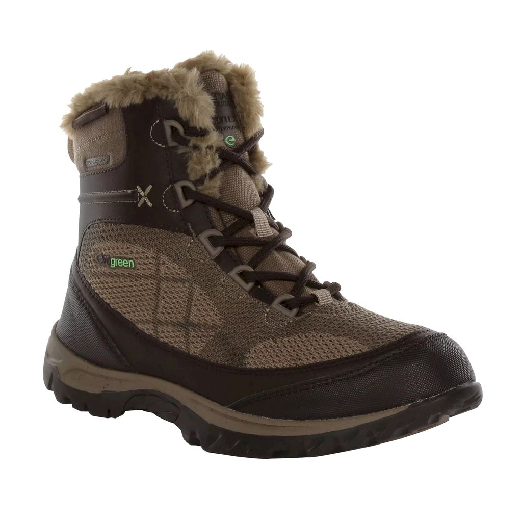 Regatta - Damen Wanderstiefel "Hawthorn Evo" RG8454 (42 EU) (Schwarzbraun/Ton)
