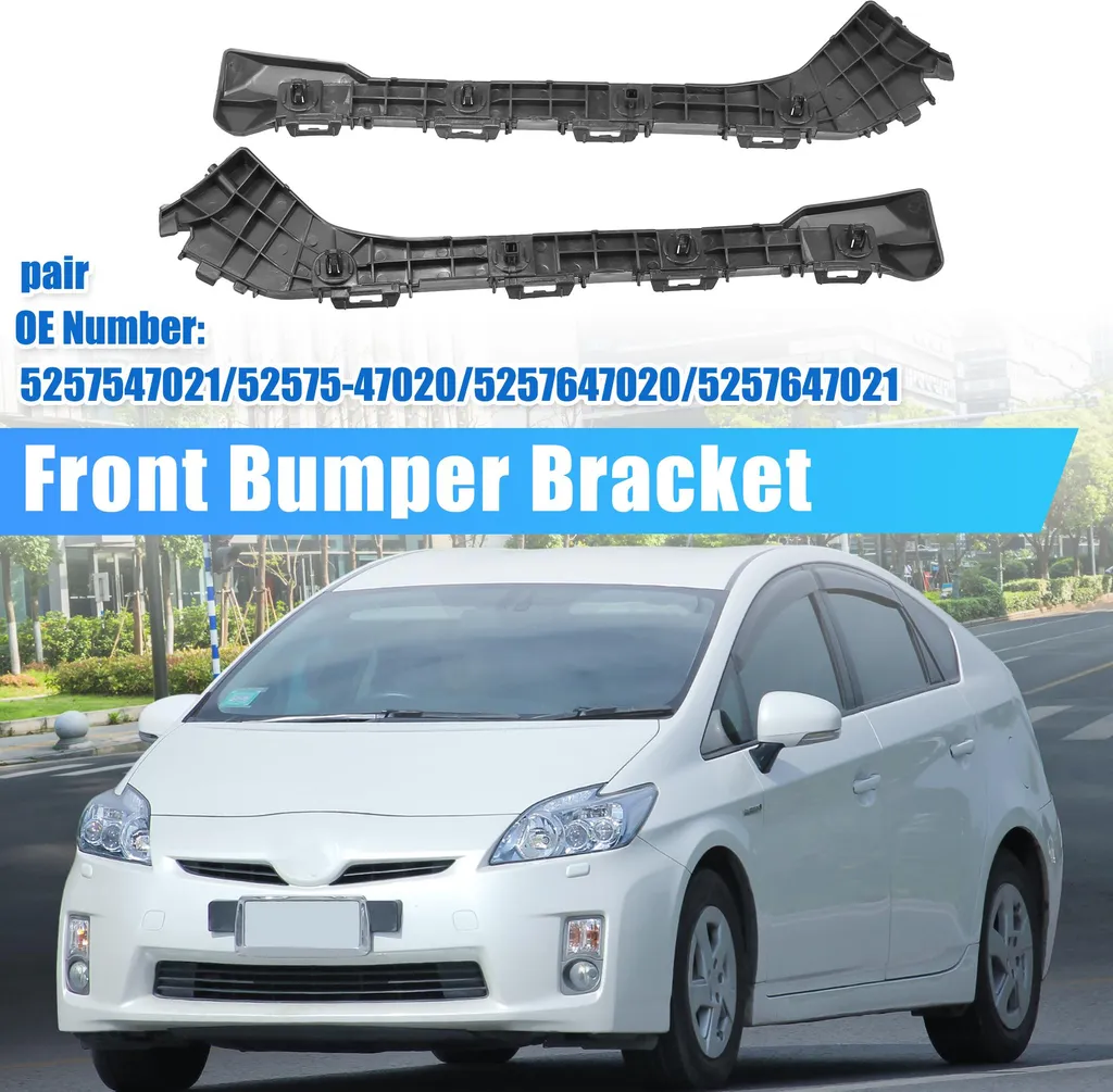 Support Latéral Pare-chocs Toyota Prius Plug-In 12-15 en ABS Haute Qualité