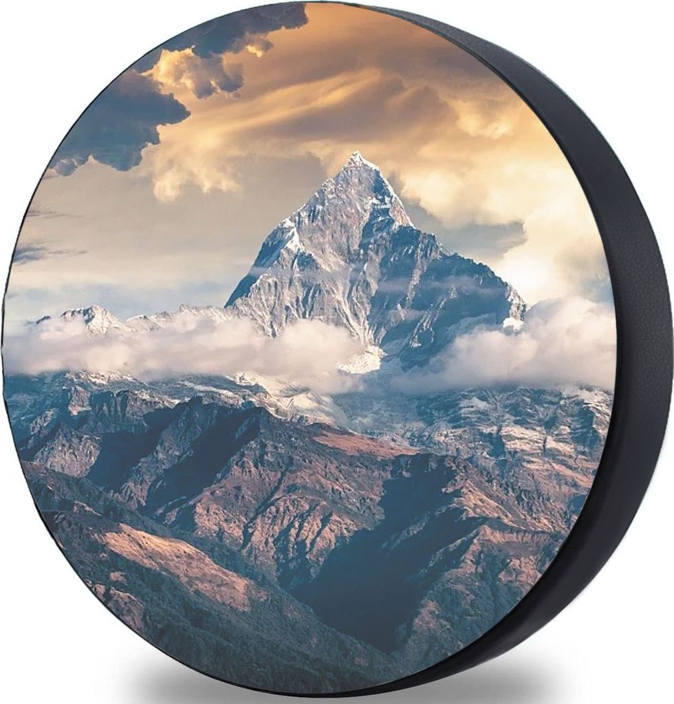 Reserveradabdeckung Mit Nordlichter Design | Wasserdicht Für Wohnmobile, SUV & Anhänger