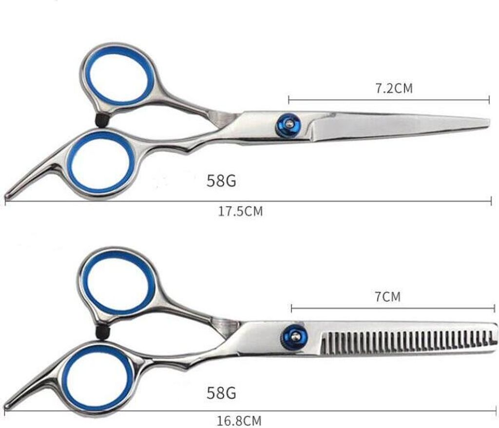 Professionelles Friseur-Set Mit Schere Und Ausdünner – Für Saubere Schnitte Und Stylisches Haar