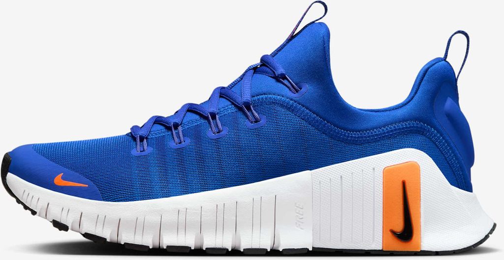 Nike Free Metcon 6 "Racer Blue Sail Total Orange Black" Blau, Größe: 39