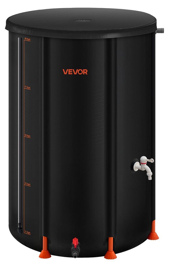 VEVOR Skládací sud na dešťovou vodu, přenosná nádrž na vodu Obrázek produktu 