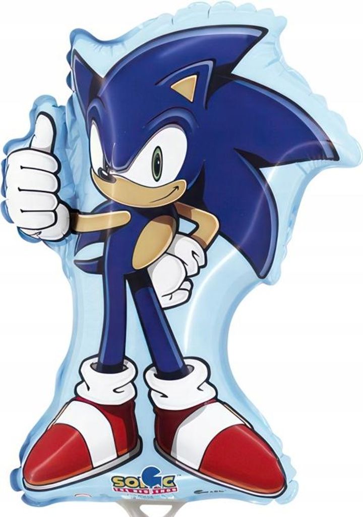 Fóliový balón - Sonic 36 cm, Grabo Obrázok produktu 
