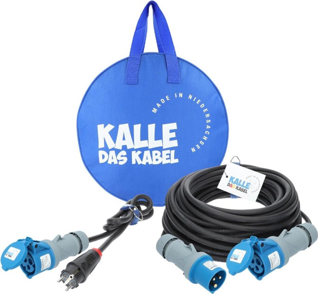 KALLE Camping Starter Set Campingkabel H07RN-F 3G 2,5 mm² Produktbild 