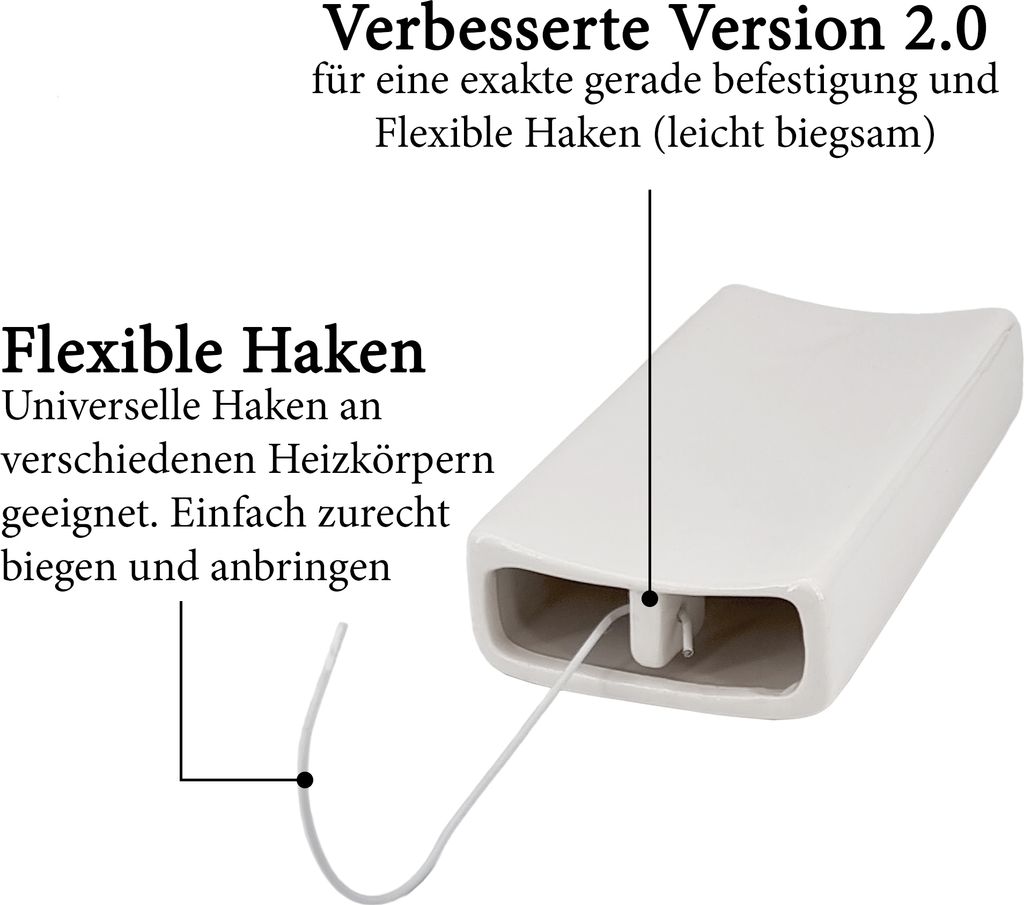 Luftbefeuchter Heizung Keramik Wasser Verdampfer Heizkörper Produktbild 8