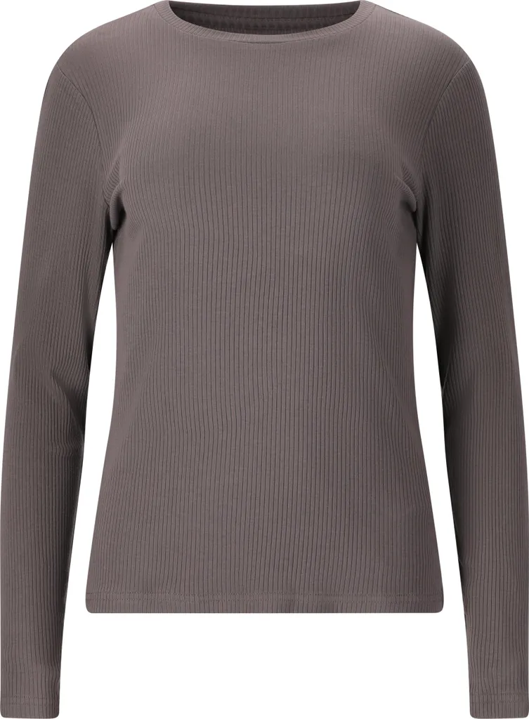 T-shirt sport manches longues pour femme ATHLECIA Lankae Plum Kitten