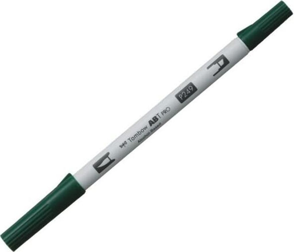 Dual-Fasermaler ABT Pro Keilspitze/Pinselspitze Alkoholbasis hunter green