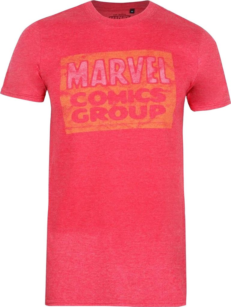 Marvel - "Comics Group" T-Shirt für Herren TV748 (M) (Rot meliert)