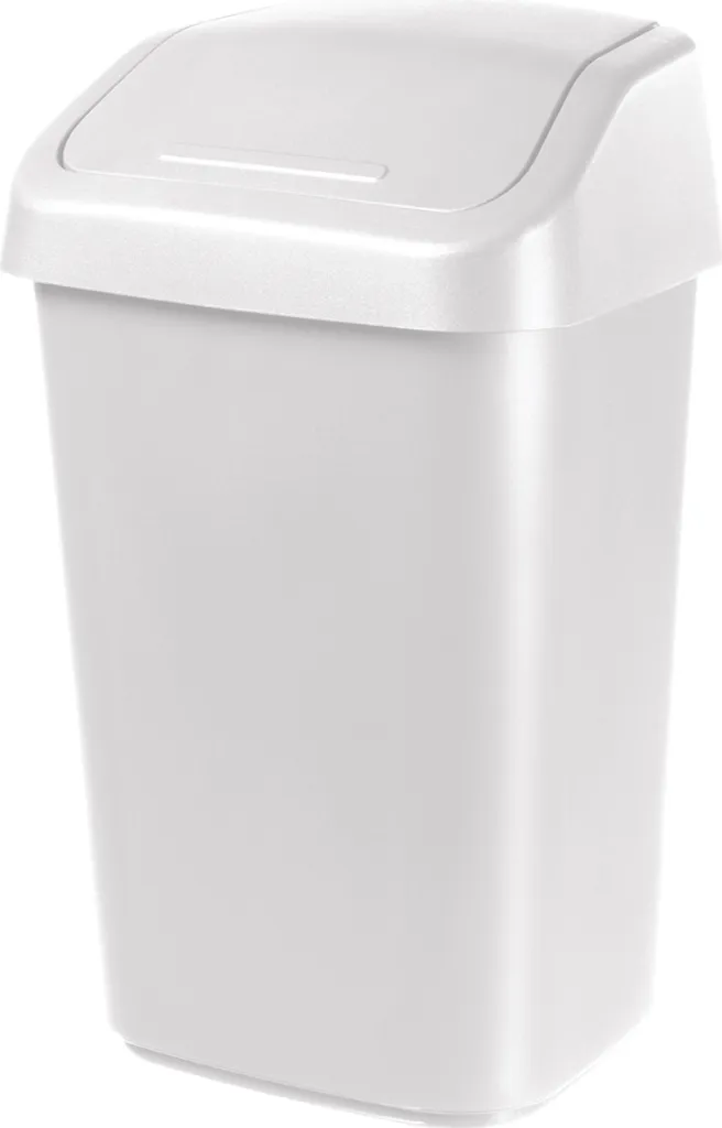 Poubelle pour bureau et cuisine 25L grise - Solution de tri efficace