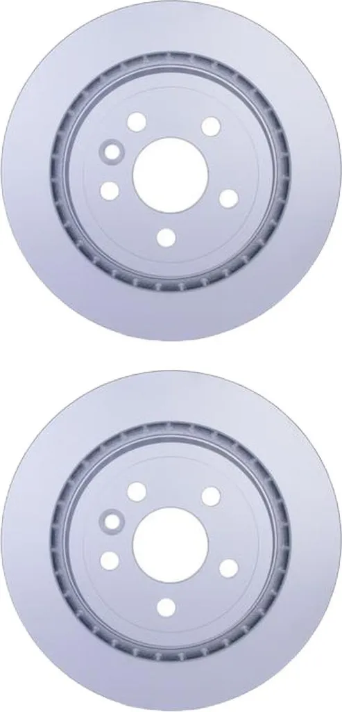 Lot de 2 Disques de Frein pour Entretien Volvo V70 III et V60 HELLA