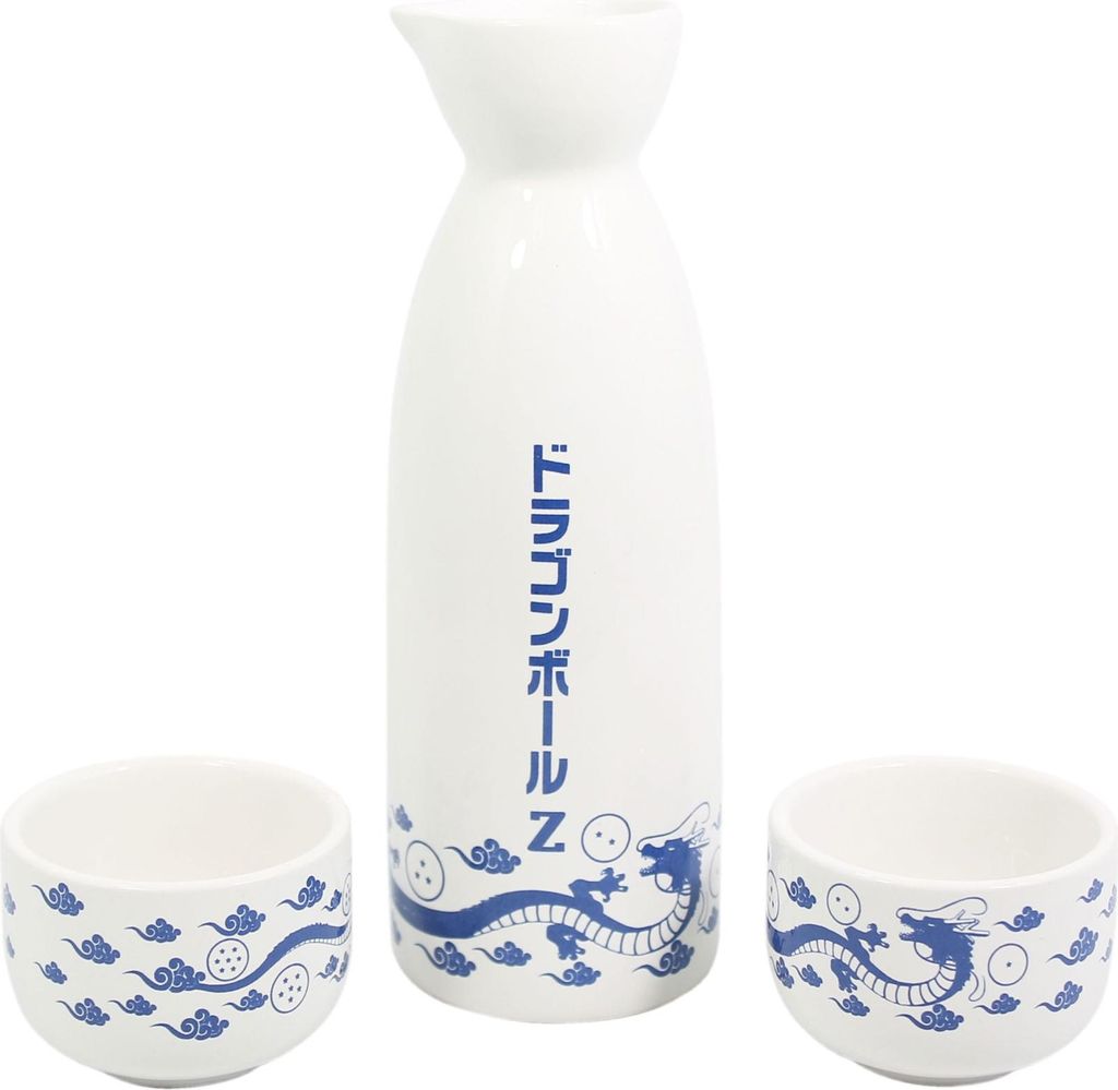 Dragon Ball Z Keramik Sake Set Blue Shenron Produktbild 
